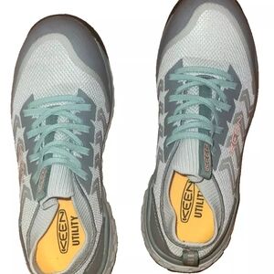 KEEN utility shoes women's size 7.5 wide : Arvada Shift (Comp Toe) ASTM slip-on